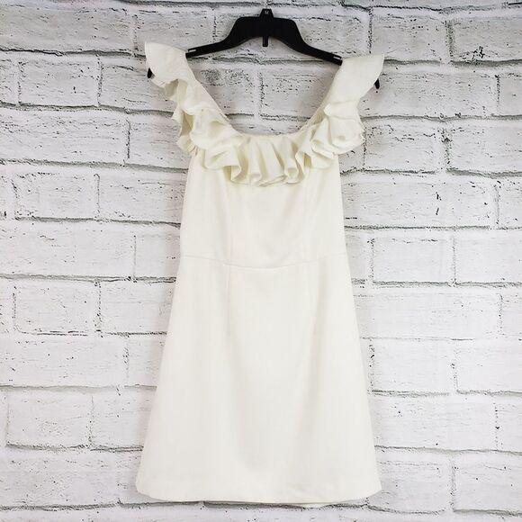 French Connection off the shoulder mini dress - Picture 1 of 8